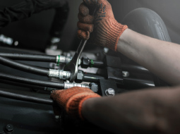 Heavy equipment repair