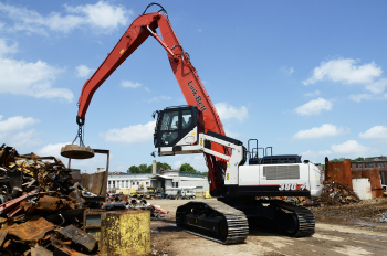 Link-Belt material handler