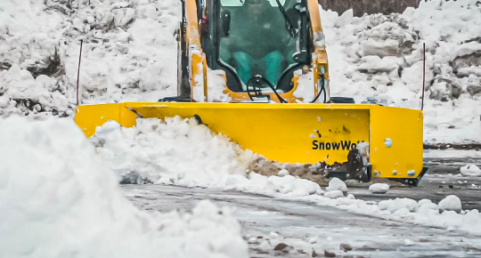 SnowWolf snow pusher