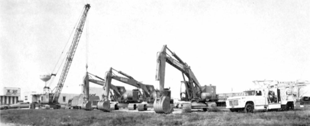 Koehring-Bantam excavators in the 1970s