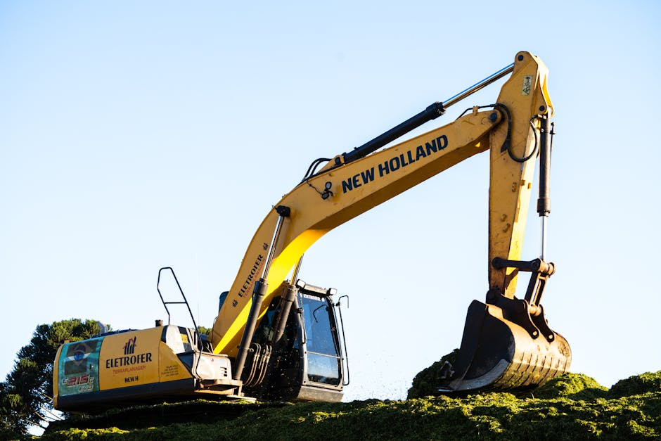 New Holland mini excavator with multiple attachments - buy small digger
