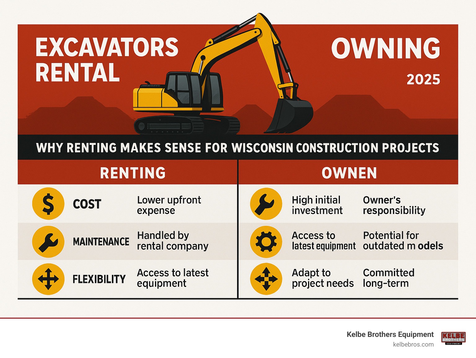 Why Excavator Rental is the Smart Choice for Wisconsin Construction ...